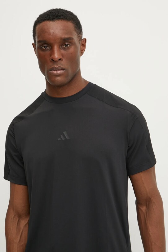 adidas Performance tricou de antrenament Puremotion negru JE5690