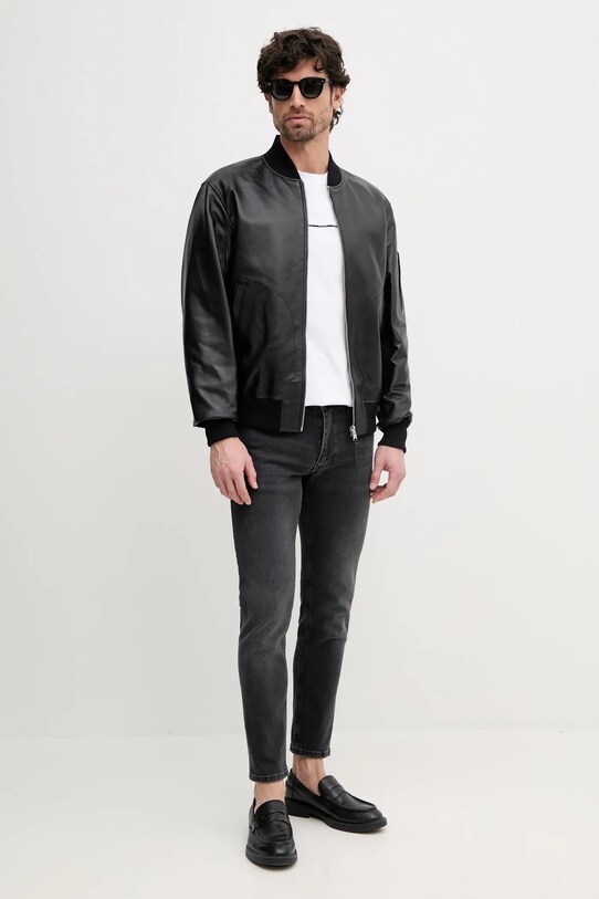 Bavlněné tričko Versace Jeans Couture 78GAH616.J0005 bílá SS25