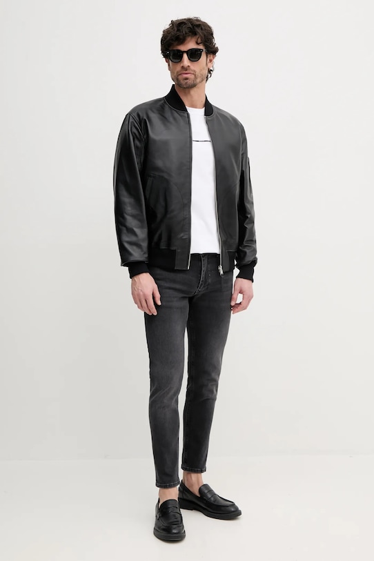 Bavlněné tričko Versace Jeans Couture 78GAH616.J0005 bílá SS25