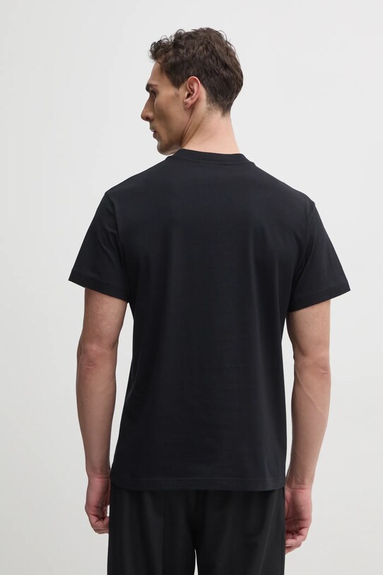 Îmbrăcăminte Versace Jeans Couture tricou din bumbac 78GAHE03.CJ00E negru