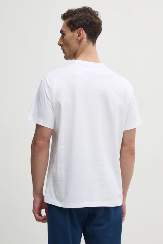 Одяг Бавовняна футболка Versace Jeans Couture 78GAHE04.CJ00E білий