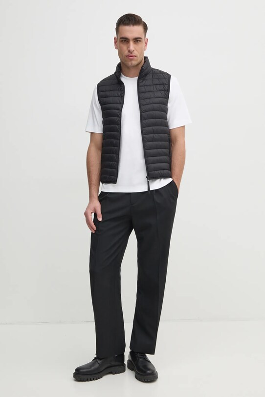 Хлопковая футболка Sisley 35MAS1049 белый SS25