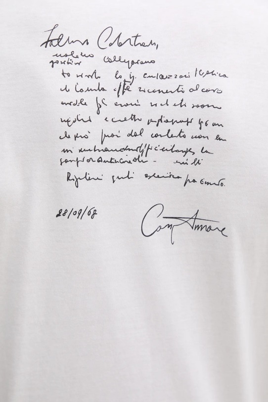 Sisley tricou din bumbac 3I1XS1047 alb