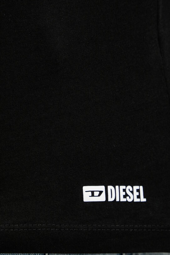 Bavlněné tričko s dlouhým rukávem Diesel KIRK-D-BOX T-SHIRT A18029.0LIAD černá