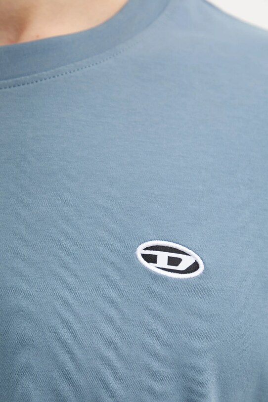 Diesel t-shirt T-ADJUST-DOVAL-PJ T-SHIRT A15056.0AIJU niebieski