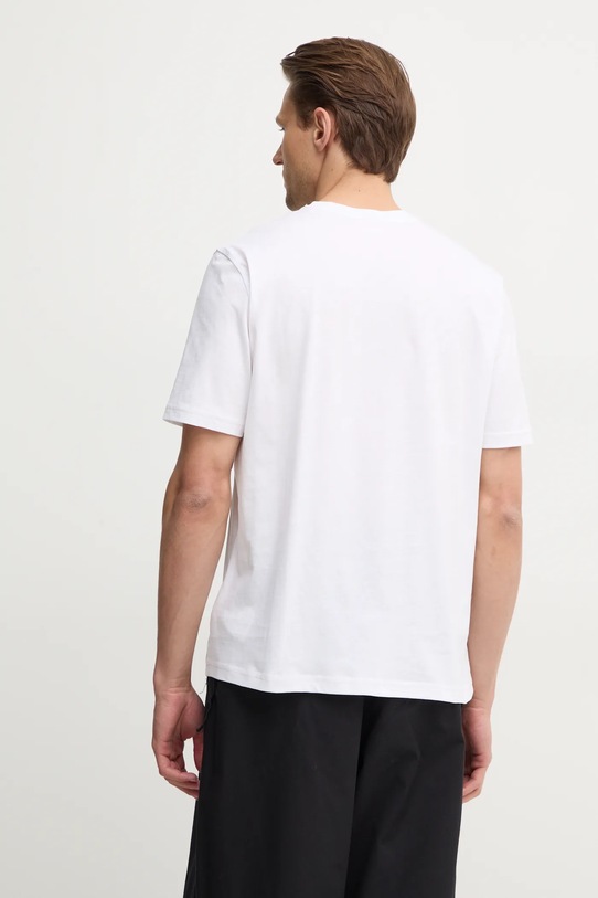 Одежда Хлопковая футболка Diesel T-ADJUST-R4 T-SHIRT A16397.0GRAI белый