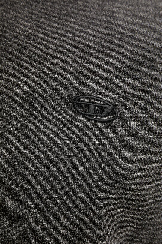Diesel tricou din bumbac T-ADJIND T-SHIRT A16407.0QJAH gri