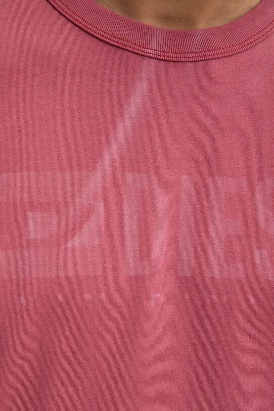 Футболка Diesel T-ADJUST-R13 T-SHIRT A16428.0LJBS рожевий