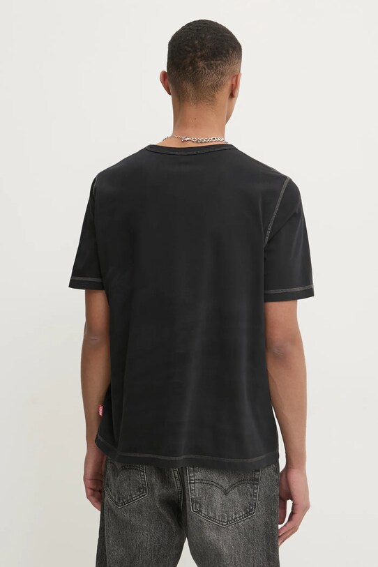 Одежда Футболка Diesel T-ADJUST-R13 T-SHIRT A16428.0LJBS чёрный