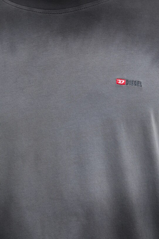 Бавовняна футболка Diesel T-ADJUST-R15 T-SHIRT A16621.0PKAL сірий