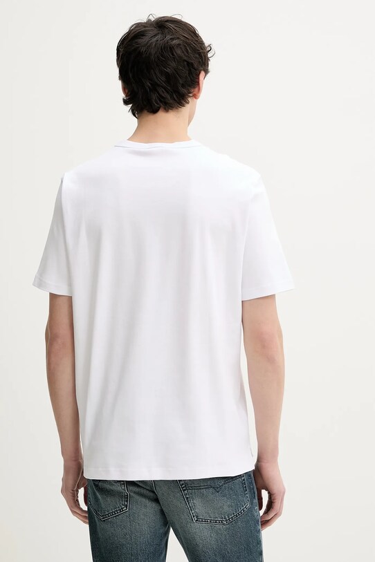 Одяг Футболка Diesel T-ADJUST-SLITS-R17 T-SHIRT A16672.0AIJU білий
