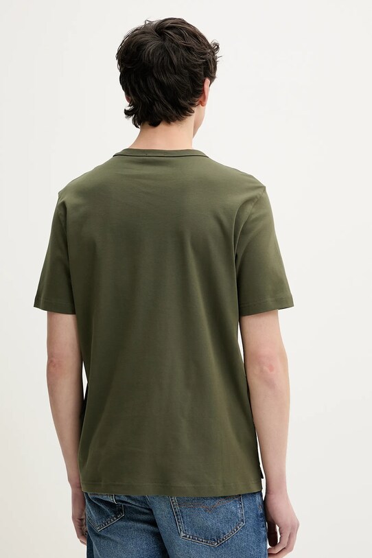 Одяг Футболка Diesel T-ADJUST-SLITS-R17 T-SHIRT A16672.0AIJU зелений