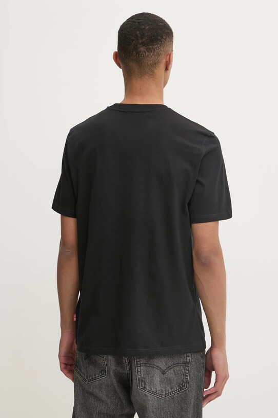 Îmbrăcăminte Diesel tricou T-ADJUST-R25 T-SHIRT A17268.0PLAT negru