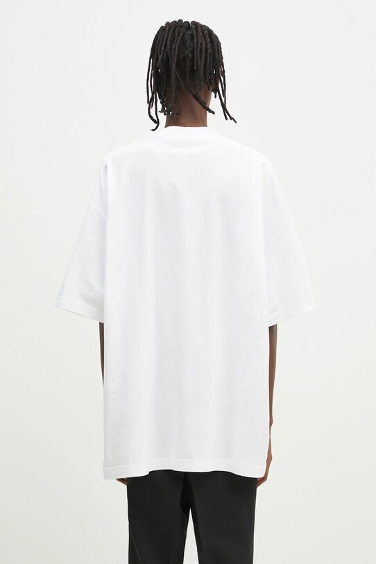 Ρούχα Βαμβακερό μπλουζάκι VETEMENTS Southpark Oversized UA66TR610W λευκό