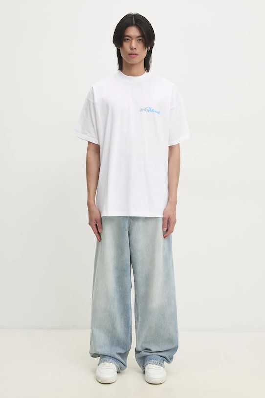 VETEMENTS cotton t-shirt Only Vetements Regular UA66TR755W white