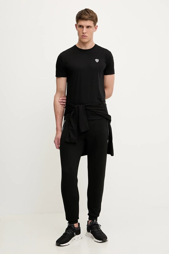 EA7 Emporio Armani tricou PJRGZ.8NPT16 negru SS25