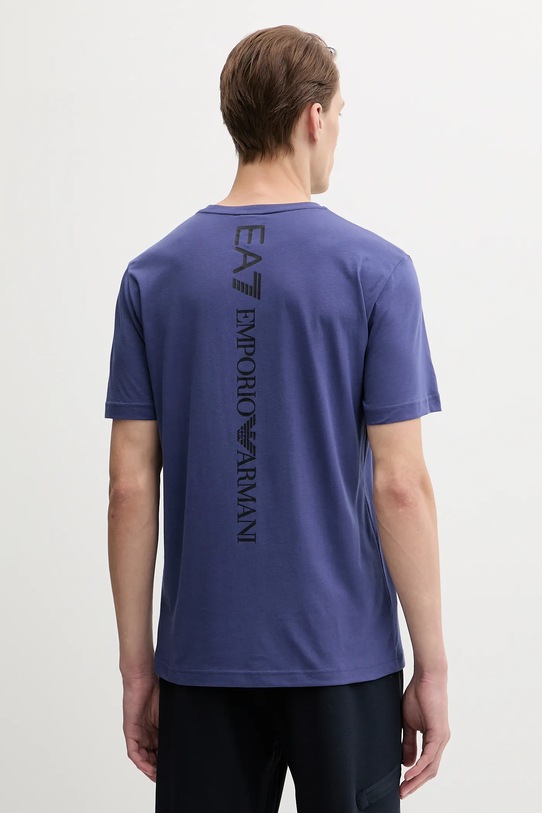 Odzież EA7 Emporio Armani t-shirt bawełniany AF10375.7M000567 fioletowy