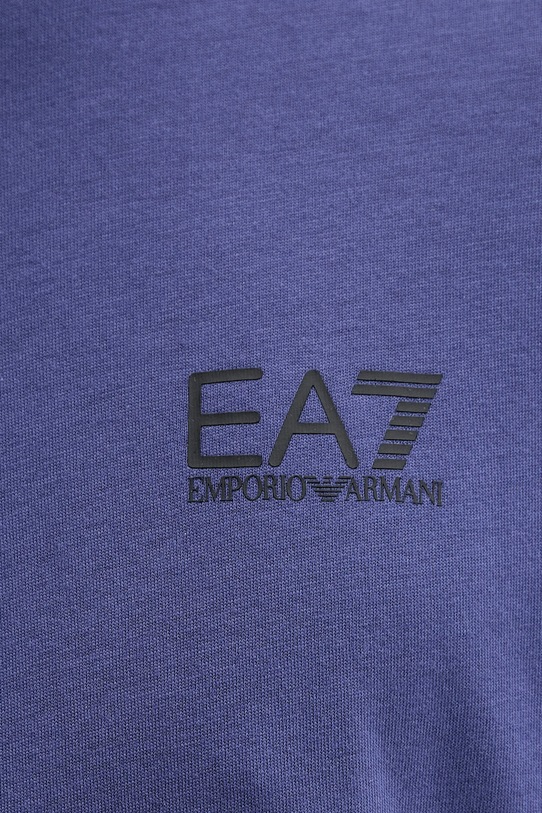 EA7 Emporio Armani t-shirt bawełniany AF10375.7M000567 fioletowy