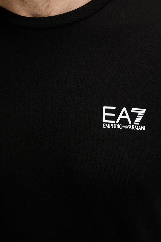 EA7 Emporio Armani t-shirt bawełniany AF10375.7M000567 czarny