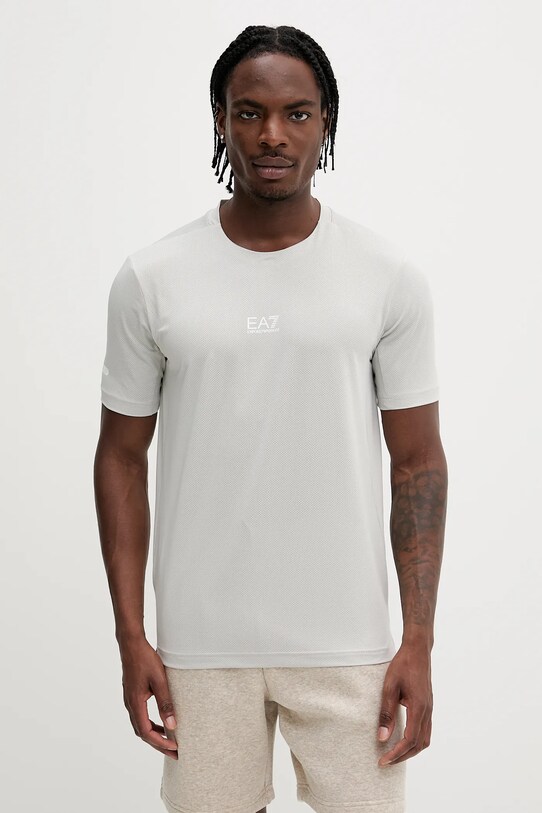 EA7 Emporio Armani tricou de antrenament uni gri AF13912.7M000521