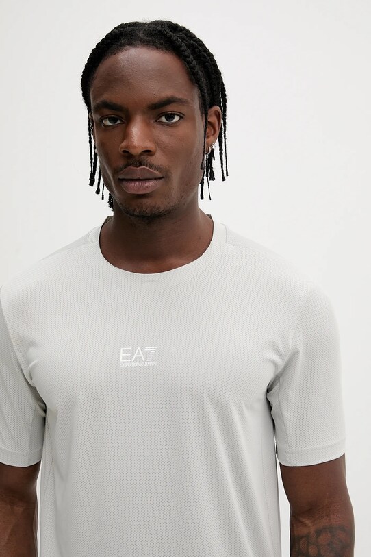 EA7 Emporio Armani tricou de antrenament gri AF13912.7M000521