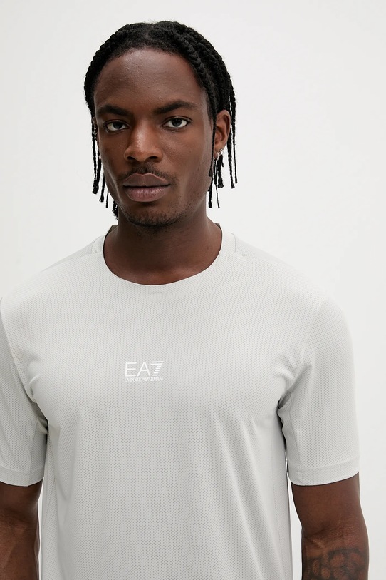 EA7 Emporio Armani maglietta da allenamento grigio AF13912.7M000521