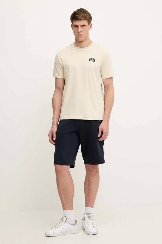 EA7 Emporio Armani t-shirt AF14616.7M000516 beżowy SS25