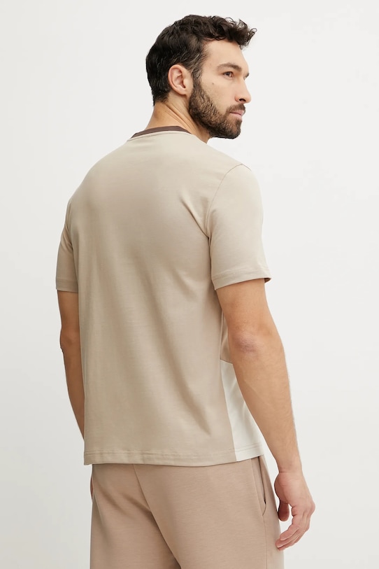 Oblečení Bavlněné tričko EA7 Emporio Armani AF12874.7M000276 hnědá