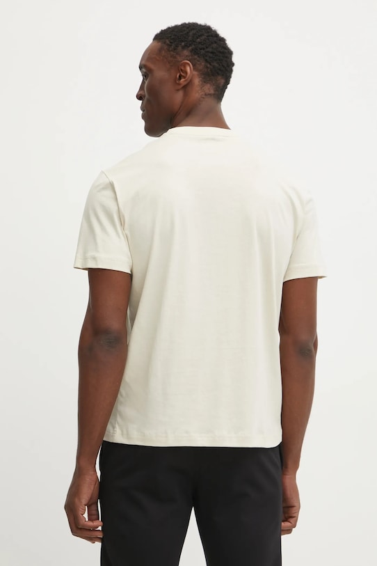 Oblečenie Bavlnené tričko EA7 Emporio Armani AF10375.7M000224 béžová