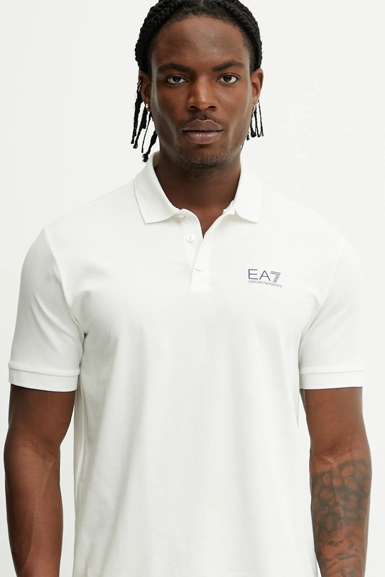 EA7 Emporio Armani polo beżowy AF10373.7M000182