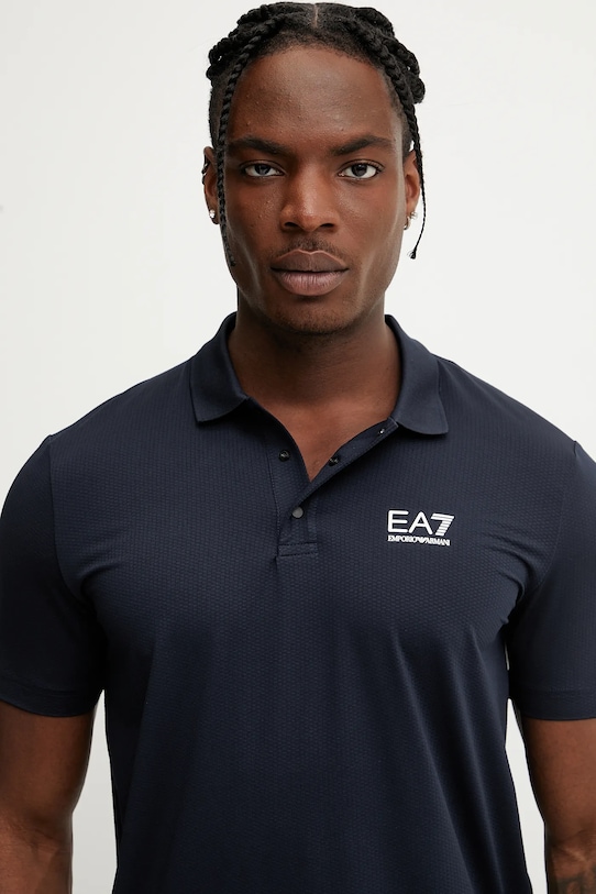 Tréninkové polo tričko EA7 Emporio Armani námořnická modř AF13755.7M000168