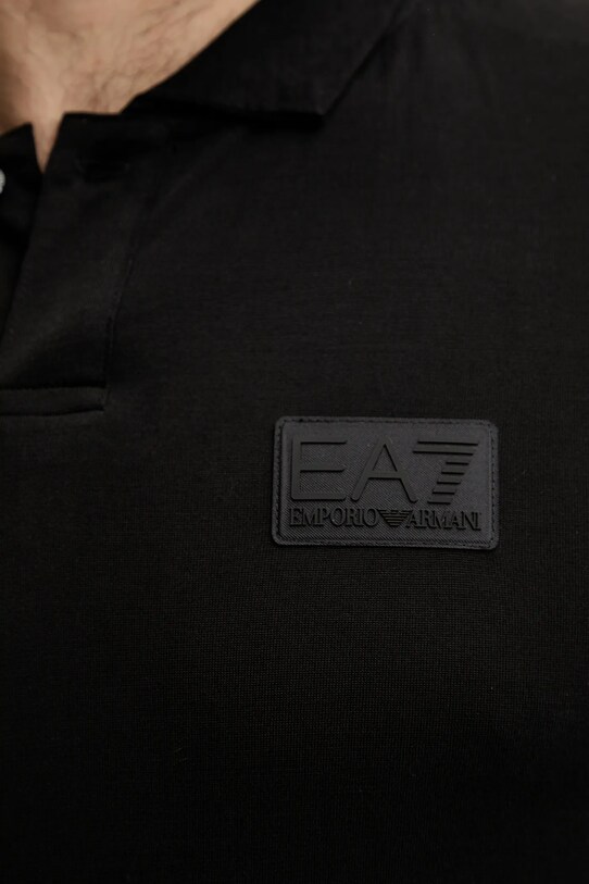 EA7 Emporio Armani tricou polo AF13863.7M000091 negru