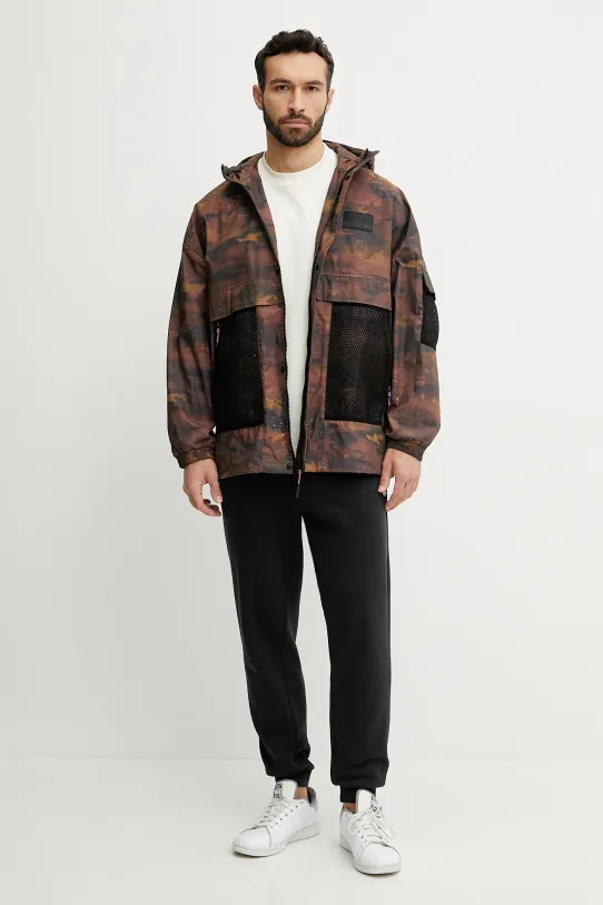 Pamučna majica EA7 Emporio Armani AF12957.7X000082 bež SS25