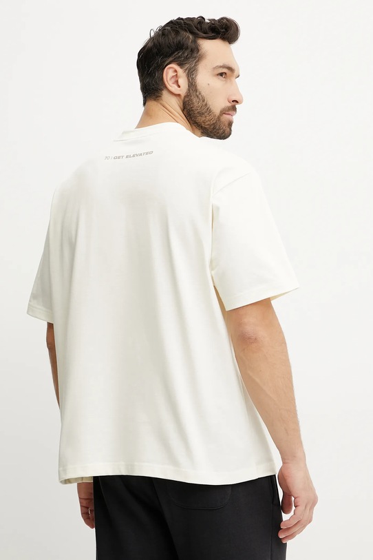 Odjeća Pamučna majica EA7 Emporio Armani AF12957.7X000082 bež