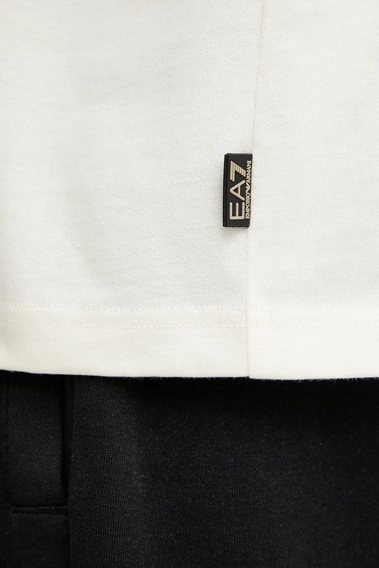 Pamučna majica EA7 Emporio Armani AF12957.7X000082 bež