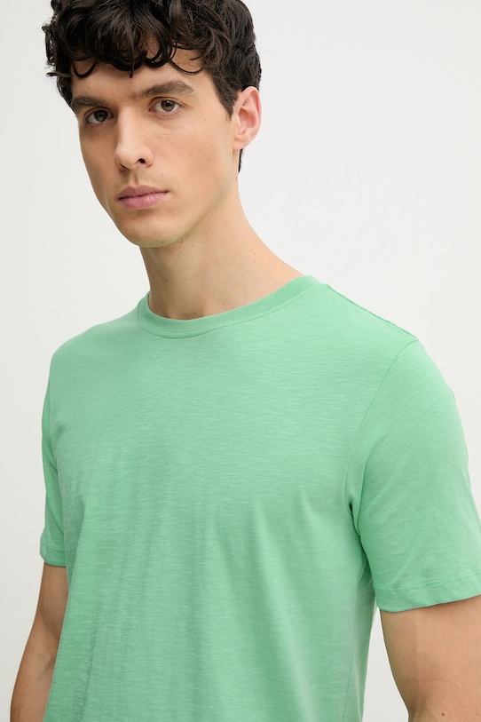 Одяг Бавовняна футболка Lindbergh 30.400104.MINT зелений