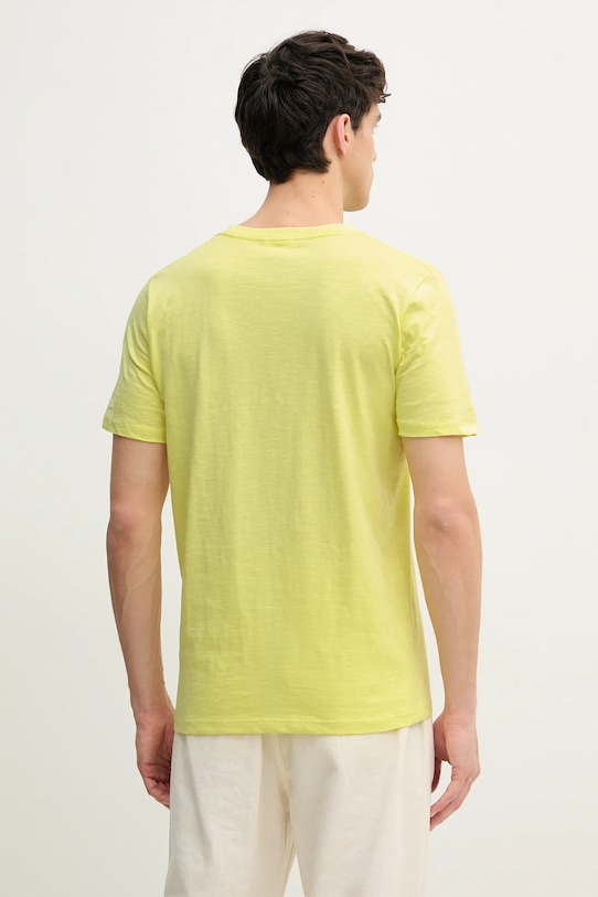 Одяг Бавовняна футболка Lindbergh 30.400104.PASTEL.YEL жовтий