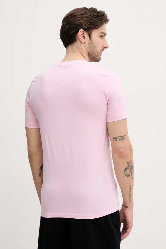 Βαμβακερό μπλουζάκι Lindbergh 30.400235.LAVENDER.P ροζ SS25