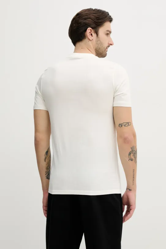 Îmbrăcăminte Lindbergh tricou din bumbac 30.400235.SALT.WHITE bej