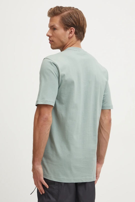 Îmbrăcăminte adidas Originals tricou din bumbac Trefoil JC9993 verde