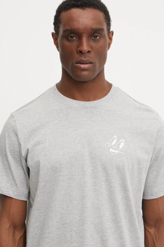 adidas Originals t-shirt bawełniany MBN TEE szary JN7031