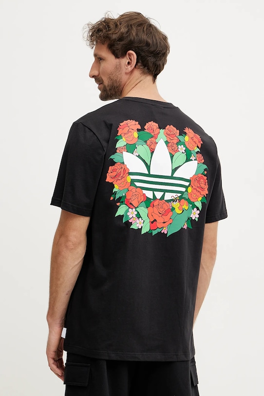 Abbigliamento adidas Originals t-shirt in cotone MBN TEE JN7032 nero