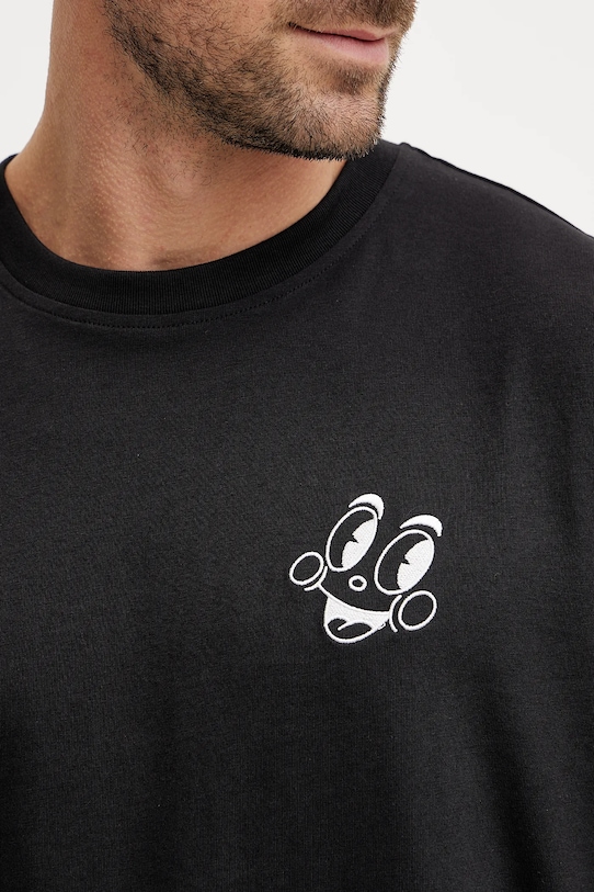 adidas Originals t-shirt in cotone MBN TEE JN7032 nero
