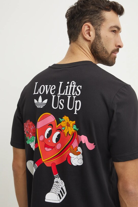 adidas Originals tricou MBN TEE negru JN7030