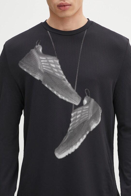 MM6 Maison Margiela x Salomon longsleeve shirt black SH0GC0052.M20101