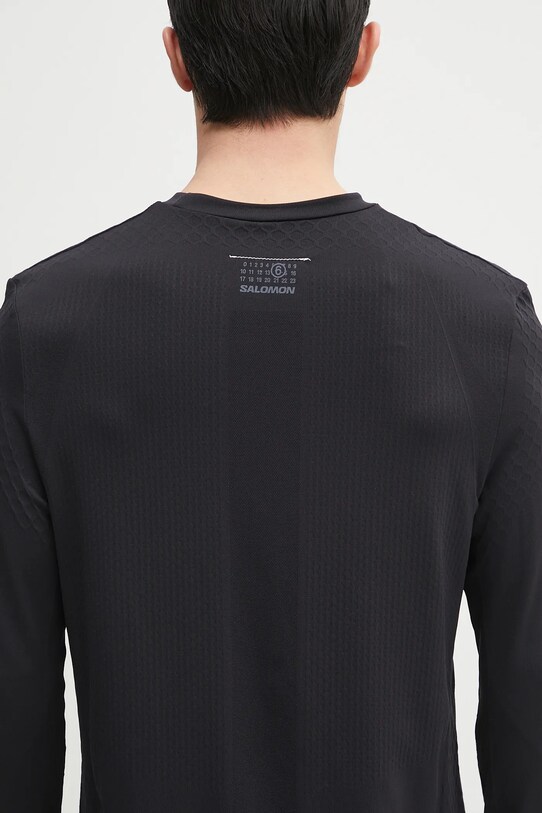 MM6 Maison Margiela x Salomon longsleeve shirt SH0GC0052.M20101 black