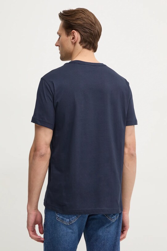 Odzież Gant t-shirt bawełniany 2044017 granatowy