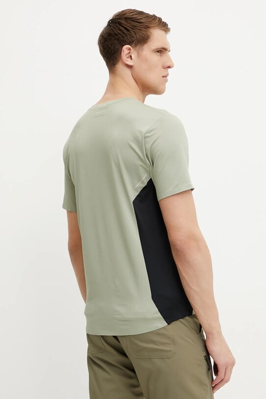 Одежда Спортивная футболка Columbia Three Pitch 2114753 зелёный