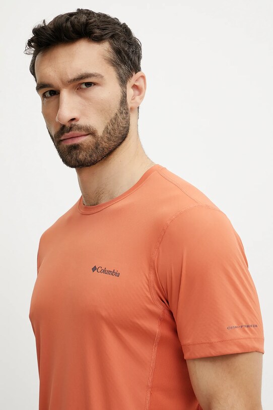Columbia maglietta da sport Zero Rules arancione 2118501