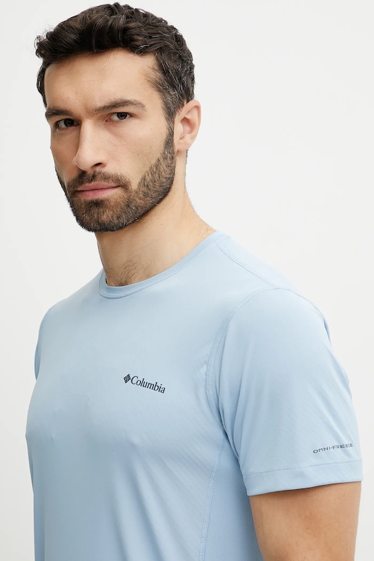 Sportovní tričko Columbia Zero Rules modrá 2118501